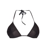 Zoe Karssen Star patches triangle bikinitop black