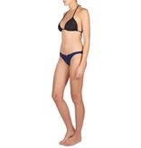Zoe Karssen Star patches triangel bikinitop zwart
