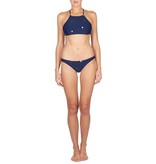 Zoe Karssen Hearts all over Halter Bikinitop dunkelblau