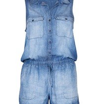 Bella Dahl Denim Overall arctic wash blau