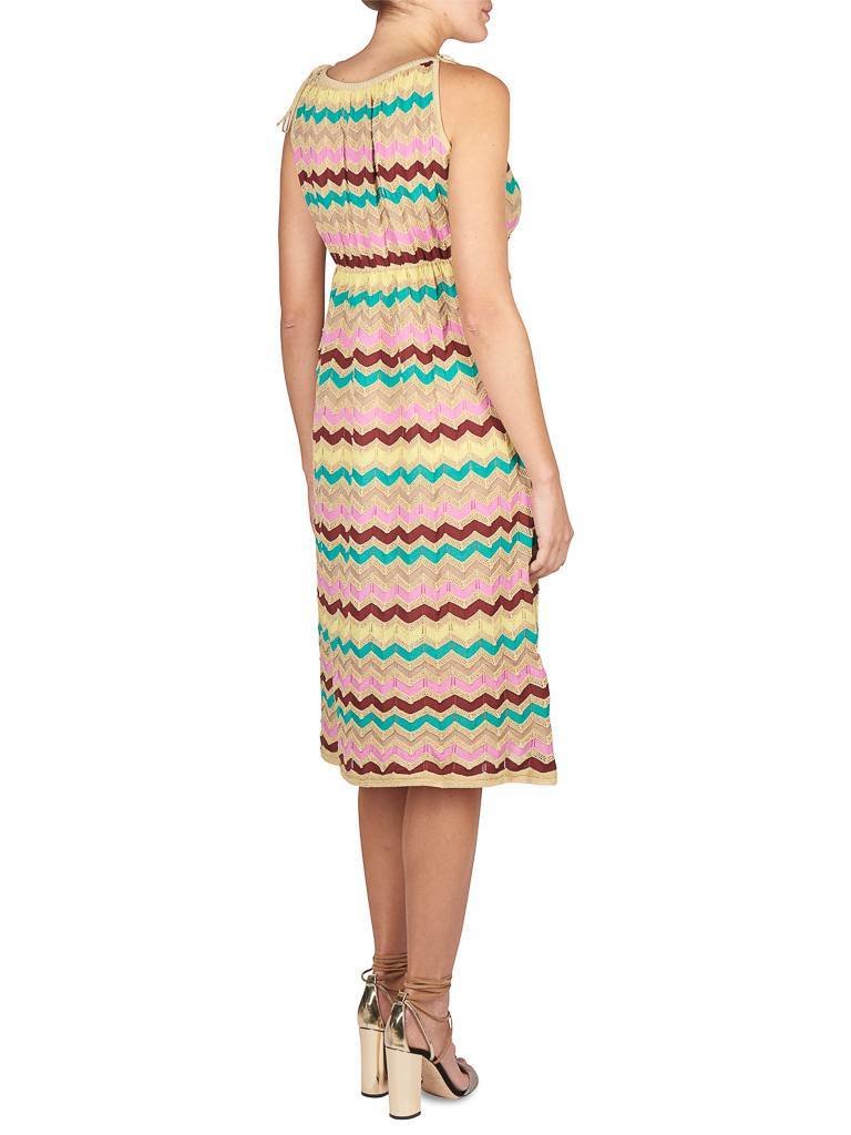 M Missoni Lurex halter dress multicolor