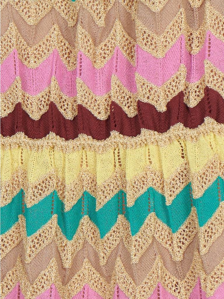 M Missoni Lurex halter dress multicolor
