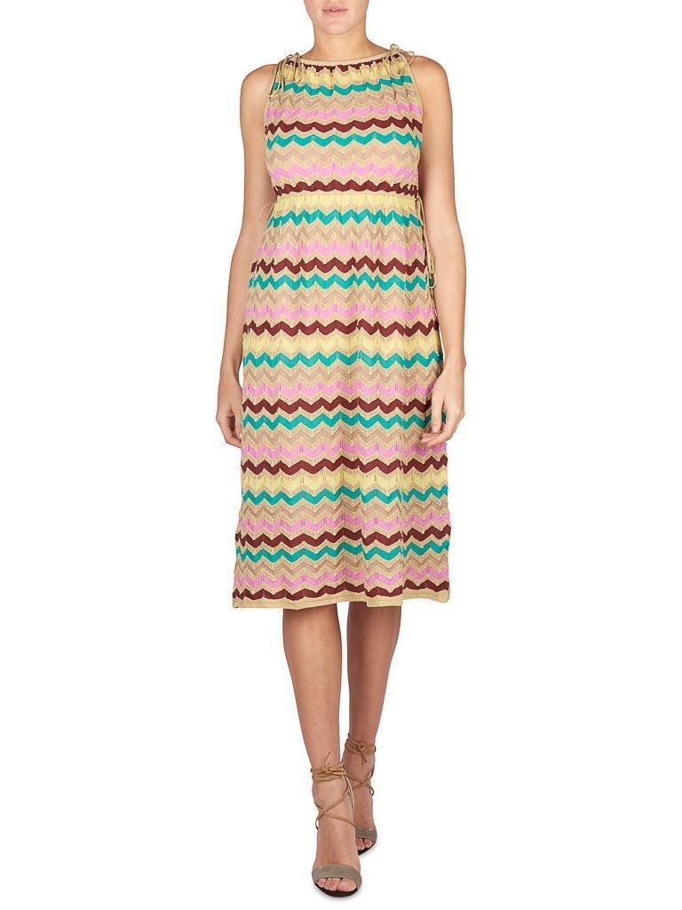 M Missoni Lurex halterjurk multicolor