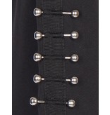 Zoe Karssen Pierced tuxedo sweatpants zwart