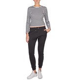 Zoe Karssen Pierced tuxedo Jogginghose schwarz