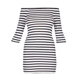 Zoe Karssen Definitely off-the-shoulder jurk wit