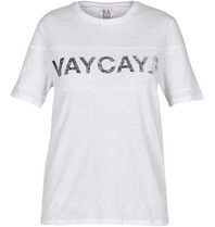 Zoe Karssen Vaycay T-Shirt weiß