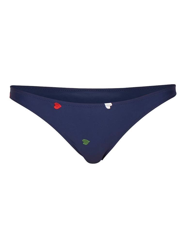 Zoe Karssen Hearts all over bikini bottom dark blue