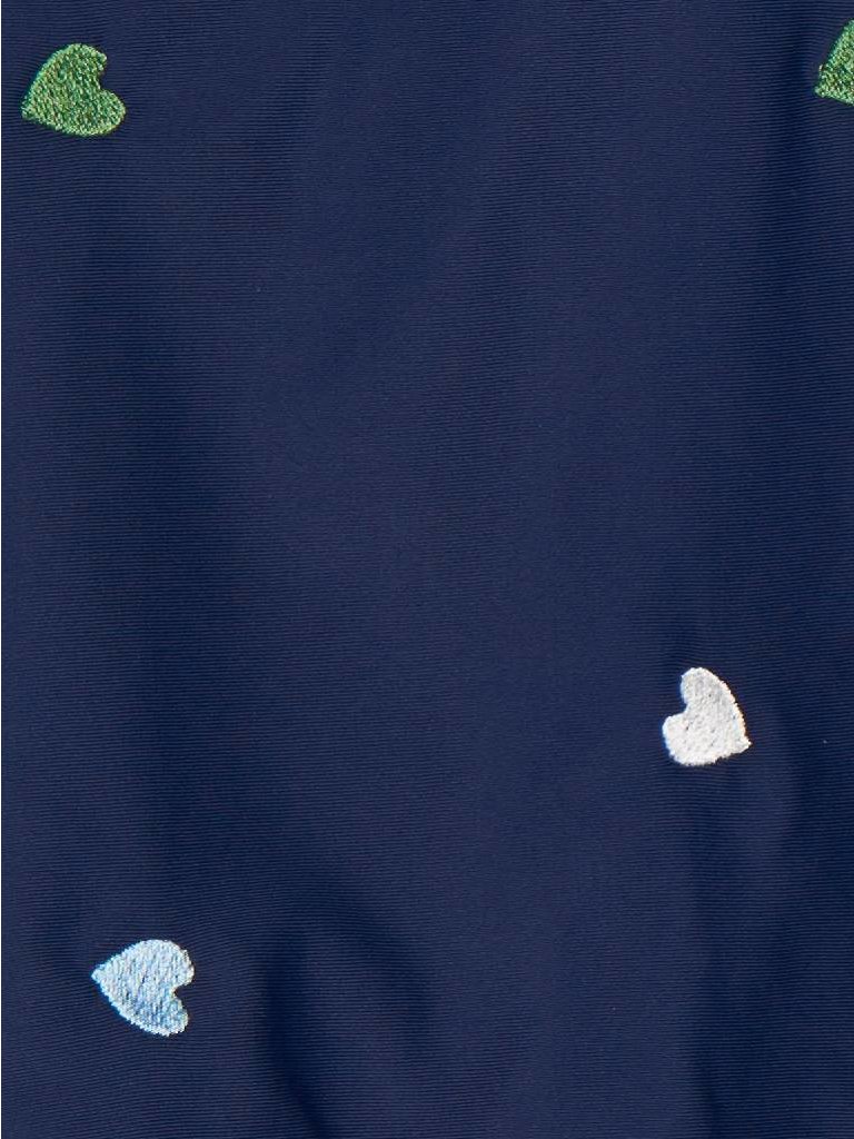 Zoe Karssen Hearts all over bikini bottom dark blue