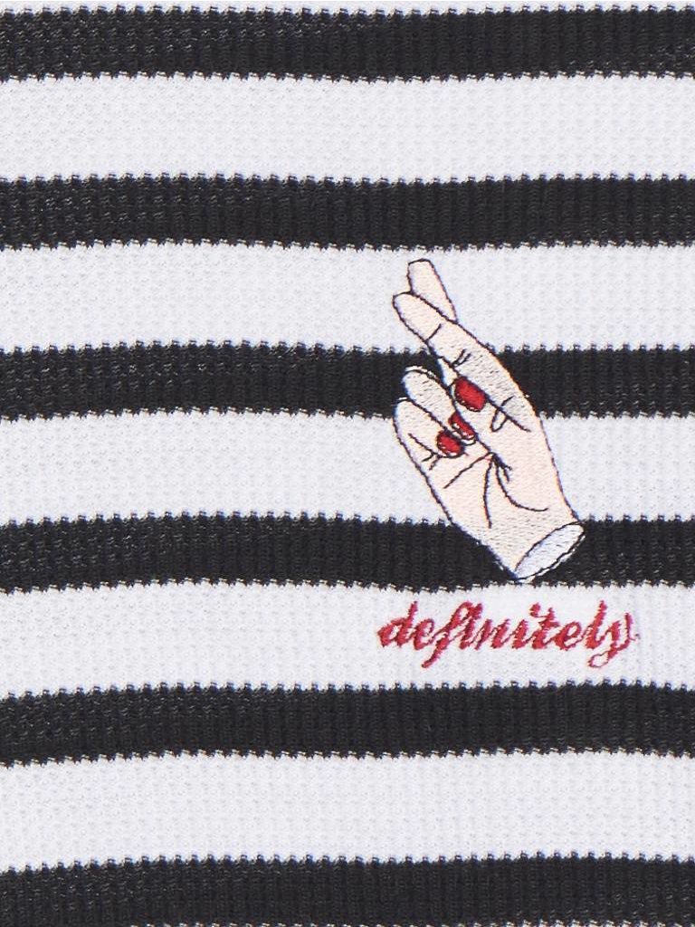 Zoe Karssen Definitely cropped sweater wit