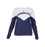 Zoe Karssen Formidable Sweatshirt weiß-blau