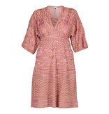M Missoni V-neck dress soft pink