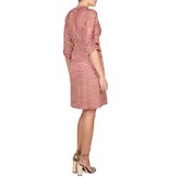 M Missoni V-hals jurk oud roze