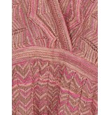 M Missoni V-neck dress soft pink