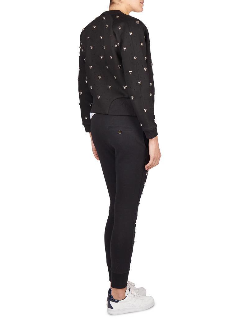 Zoe Karssen Hearts sweatpants black