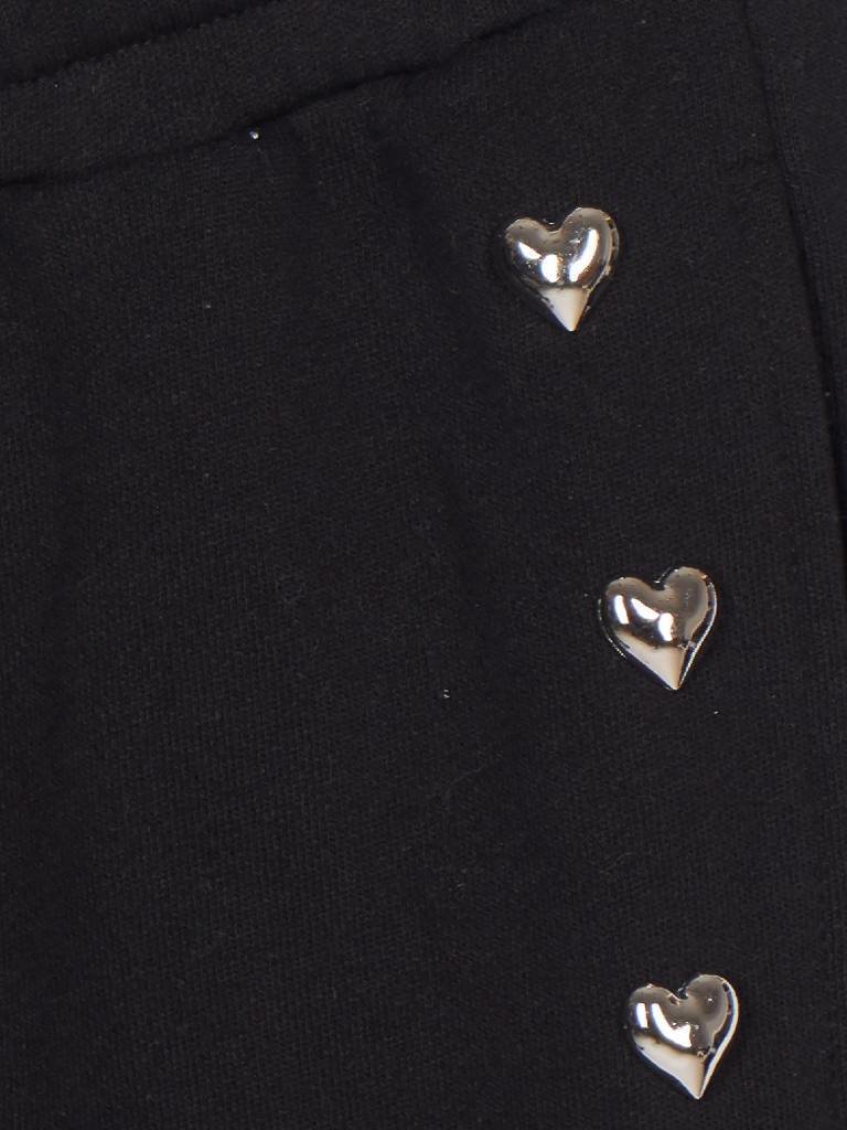 Zoe Karssen Hearts sweatpants zwart
