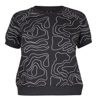 Zoe Karssen Top zwart met zilveren details