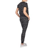 Zoe Karssen Top zwart met zilveren details