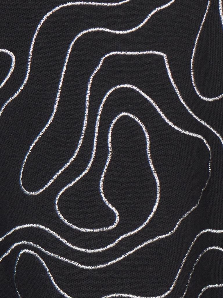 Zoe Karssen Top black with silver details