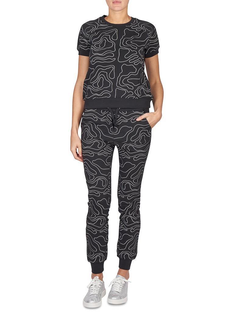 Zoe Karssen Top black with silver details