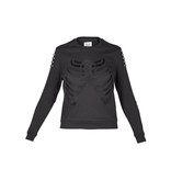 Zoe Karssen Rib cage sweater black