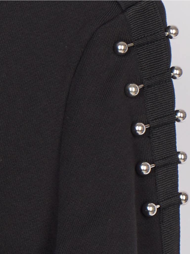 Zoe Karssen Rib cage sweater black