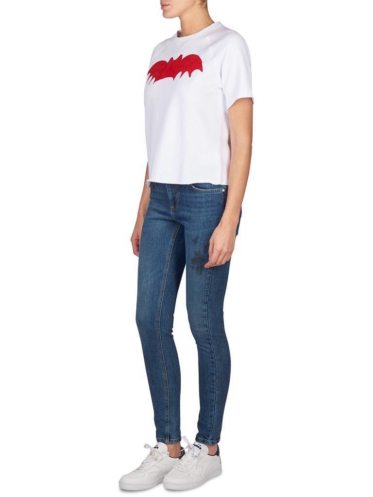 Zoe Karssen Bat top white