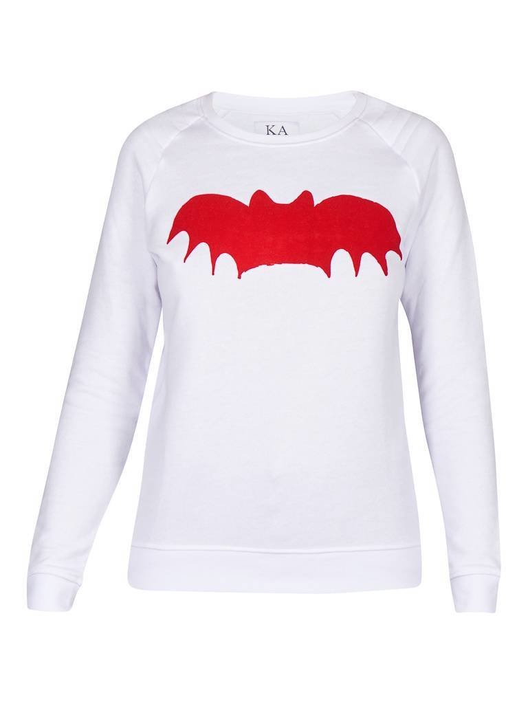 Zoe Karssen Bat Sweatshirt weiß