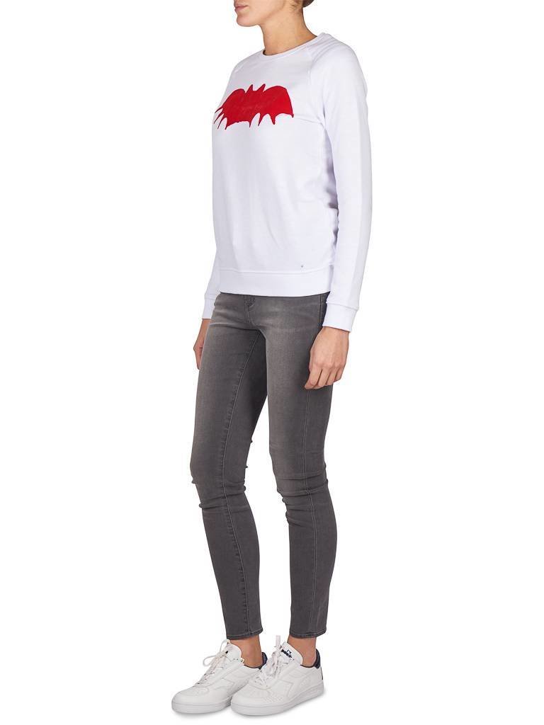 Zoe Karssen Bat sweater wit