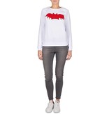 Zoe Karssen Bat sweater wit