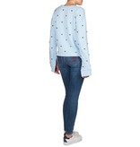 Zoe Karssen Hearts all over sweater lichtblauw