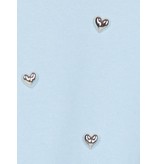 Zoe Karssen Hearts all over sweater light blue