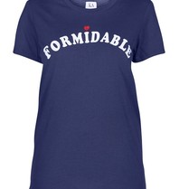 Zoe Karssen Formidable t-shirt donkerblauw