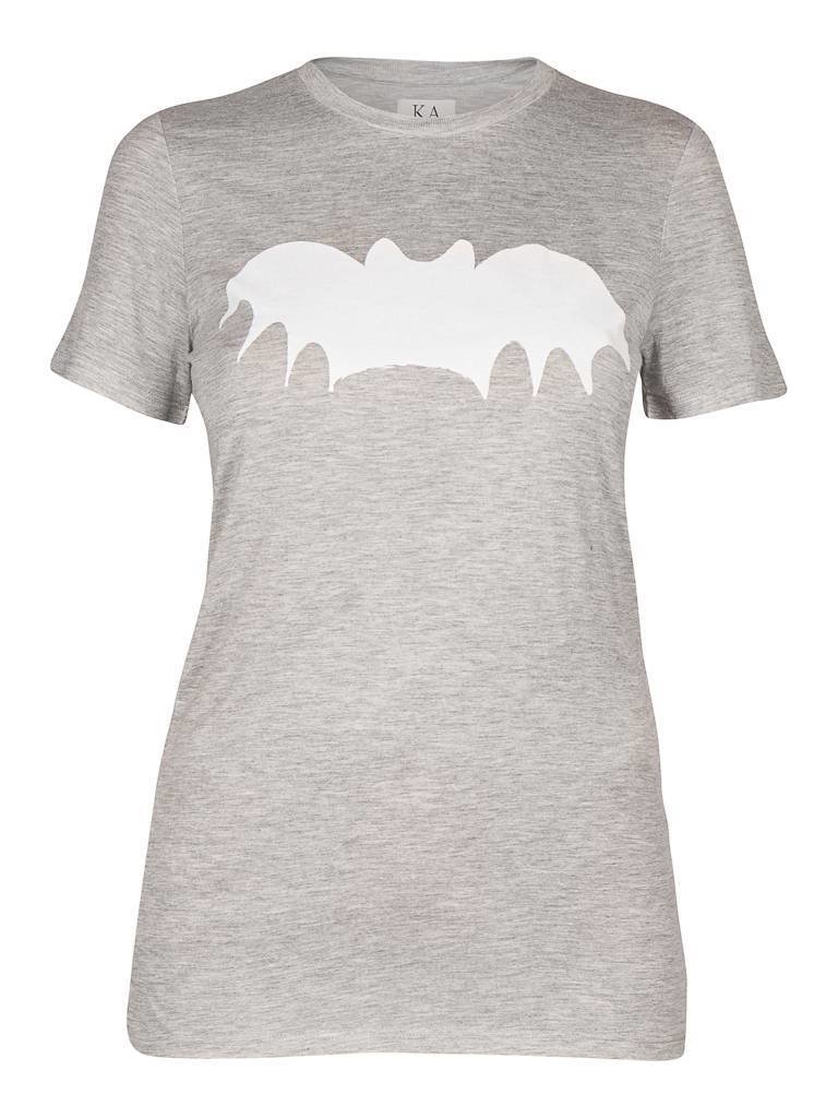Zoe Karssen Bat boyfriend t-shirt grijs