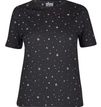 Zoe Karssen Tee with stars black