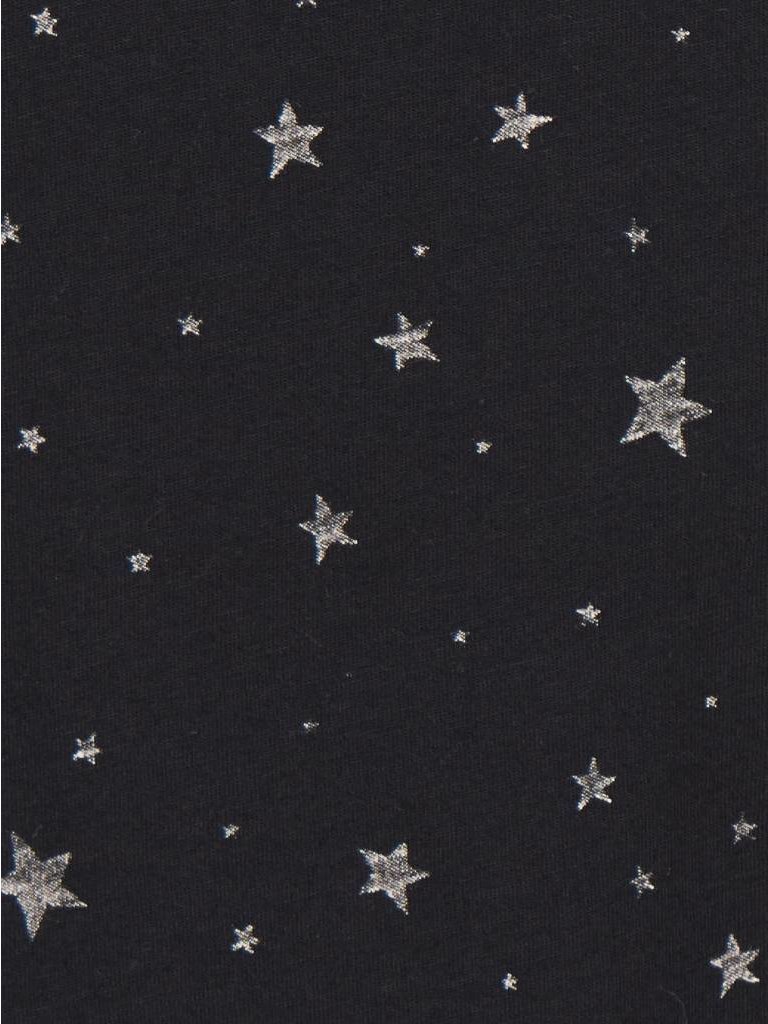 Zoe Karssen T-shirt met sterren zwart