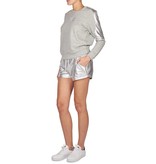 Zoe Karssen Silver foil Shorts silber
