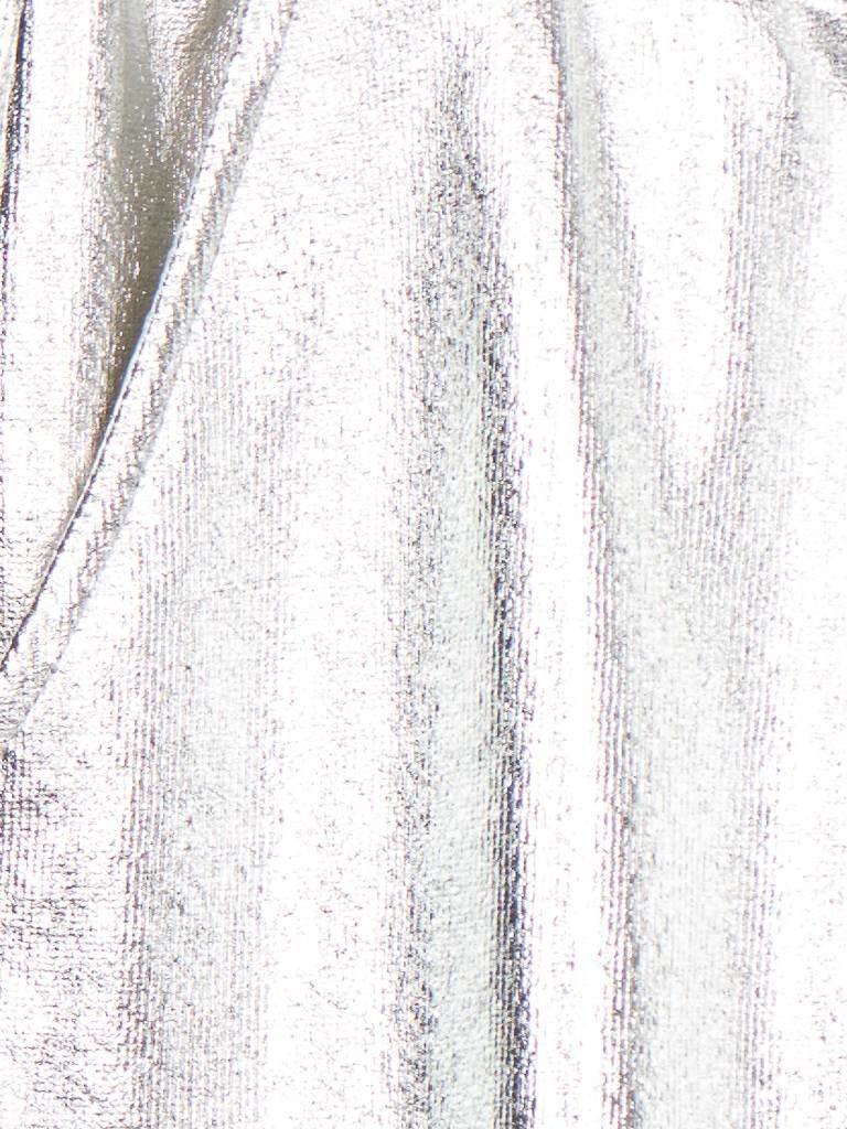 Zoe Karssen Silver foil shorts zilver