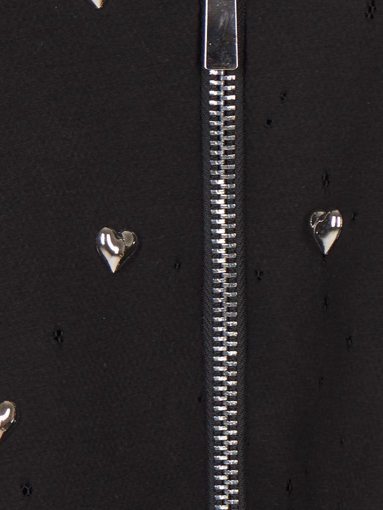 Zoe Karssen Hearts all over bomberjack zwart