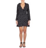 Zoe Karssen Stars all over wrap dress black