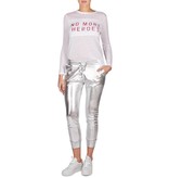 Zoe Karssen No more heroes t-shirt wit