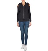 Zoe Karssen Doing well raising hell cardigan black