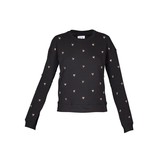 Zoe Karssen Hearts all over sweater black