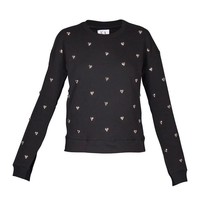 Zoe Karssen Hearts all over sweater zwart