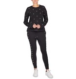 Zoe Karssen Hearts all over sweater black