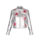 Zoe Karssen Jacke mit Sternen silber