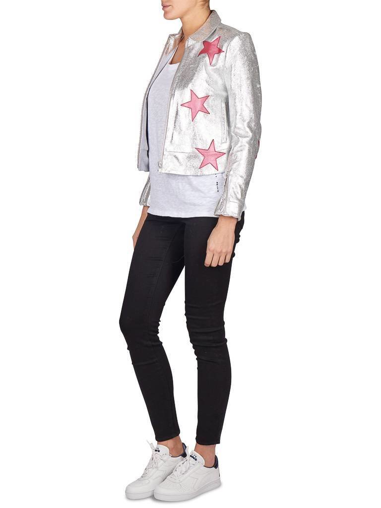 Zoe Karssen Jas met sterren zilver
