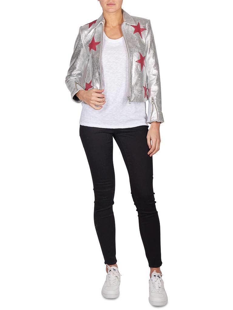 Zoe Karssen Jas met sterren zilver