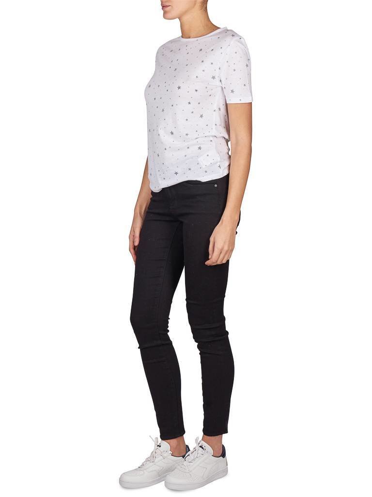 Zoe Karssen T-shirt met sterren wit