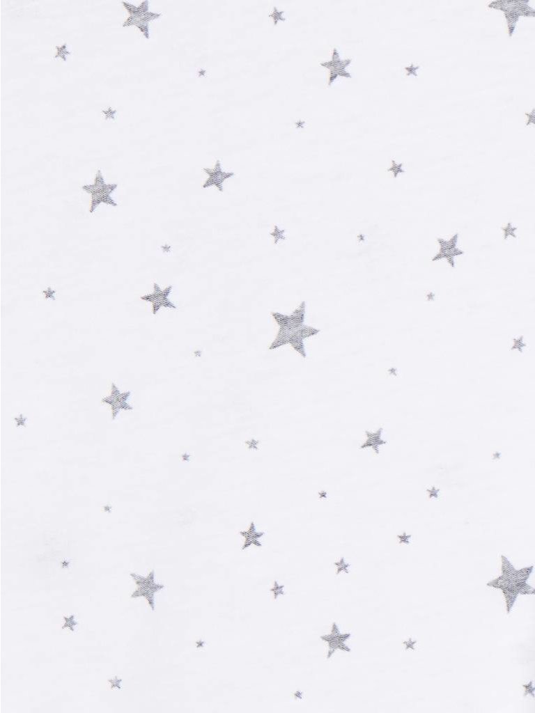 Zoe Karssen T-Shirt mit Sternen weiß